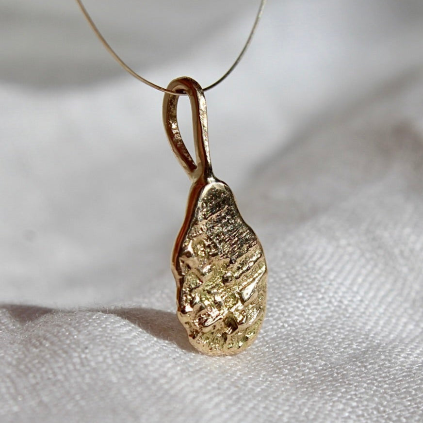 14k Rainforest Topaz Spiral