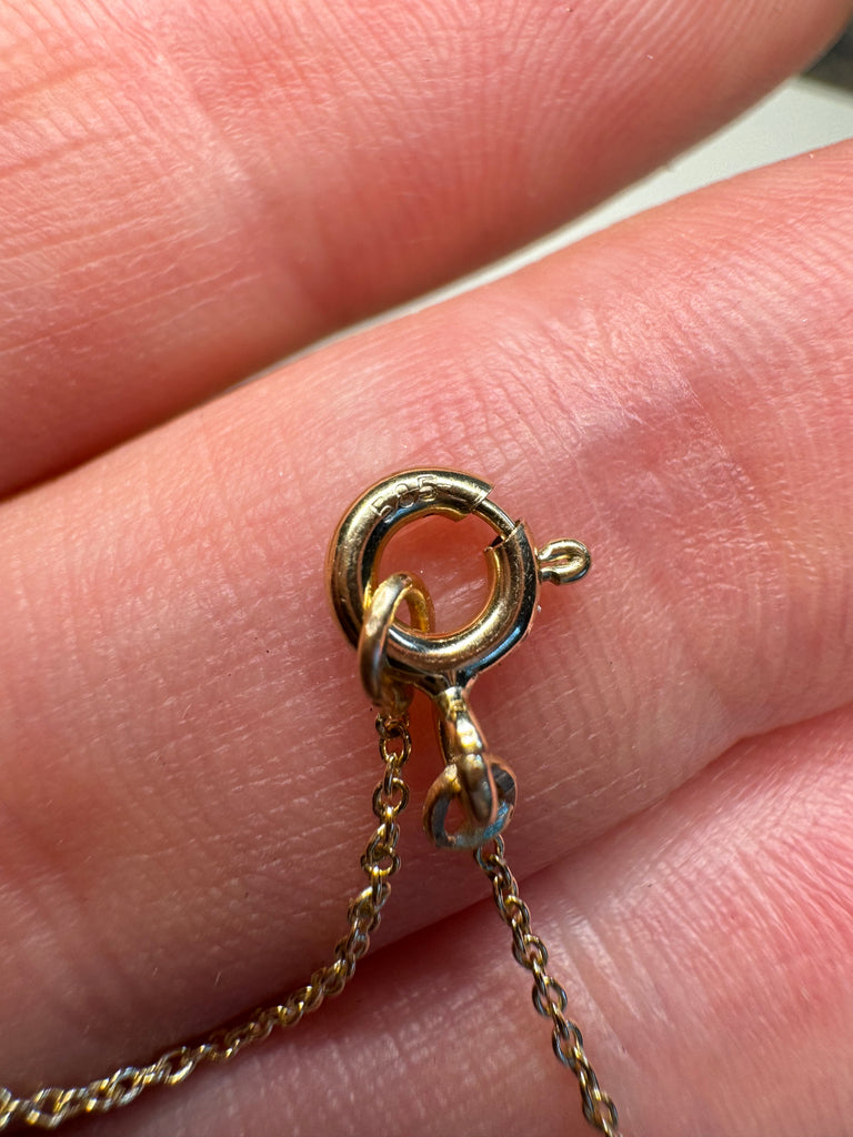 14k Dainty gold chain