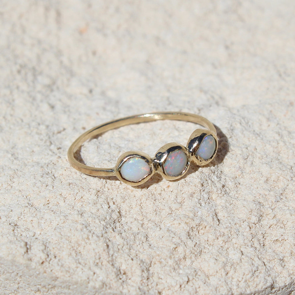 14k Daydream Opal ring