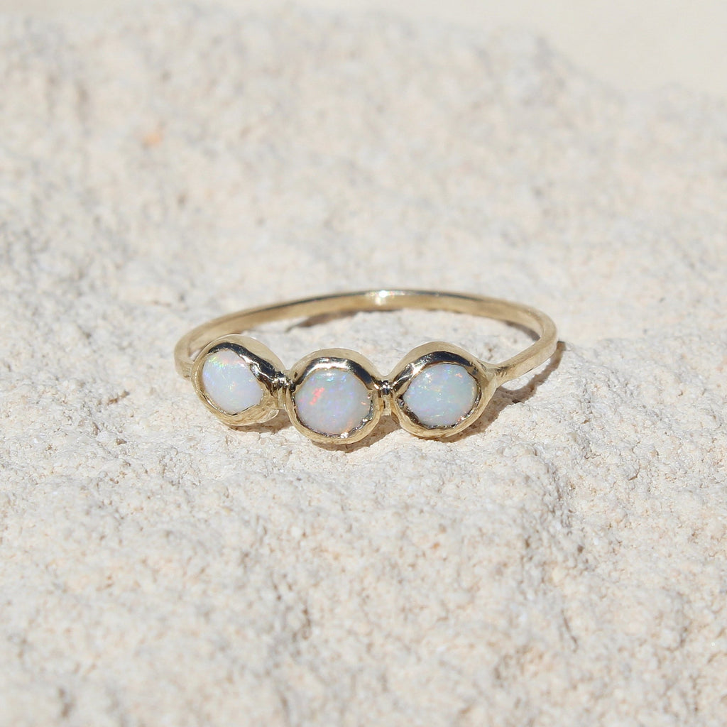 14k Daydream Opal ring