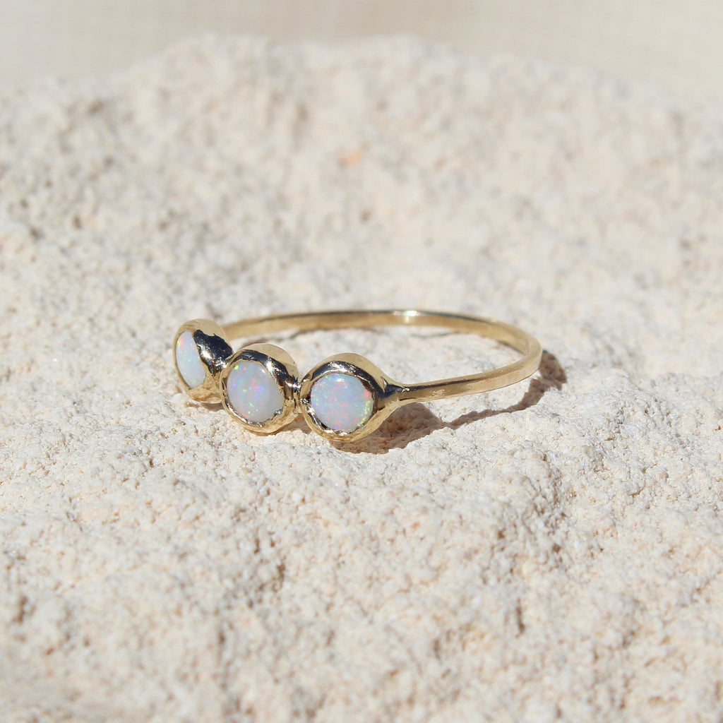 14k Daydream Opal ring