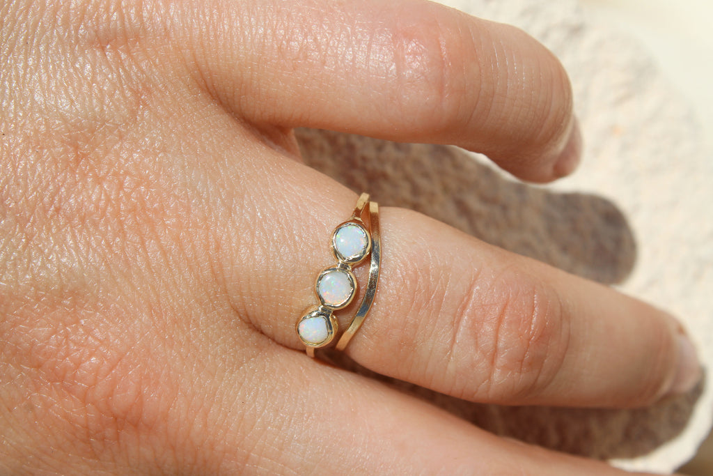 14k Mellow gold ring