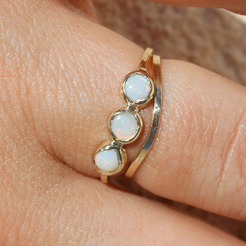14k Daydream Opal ring
