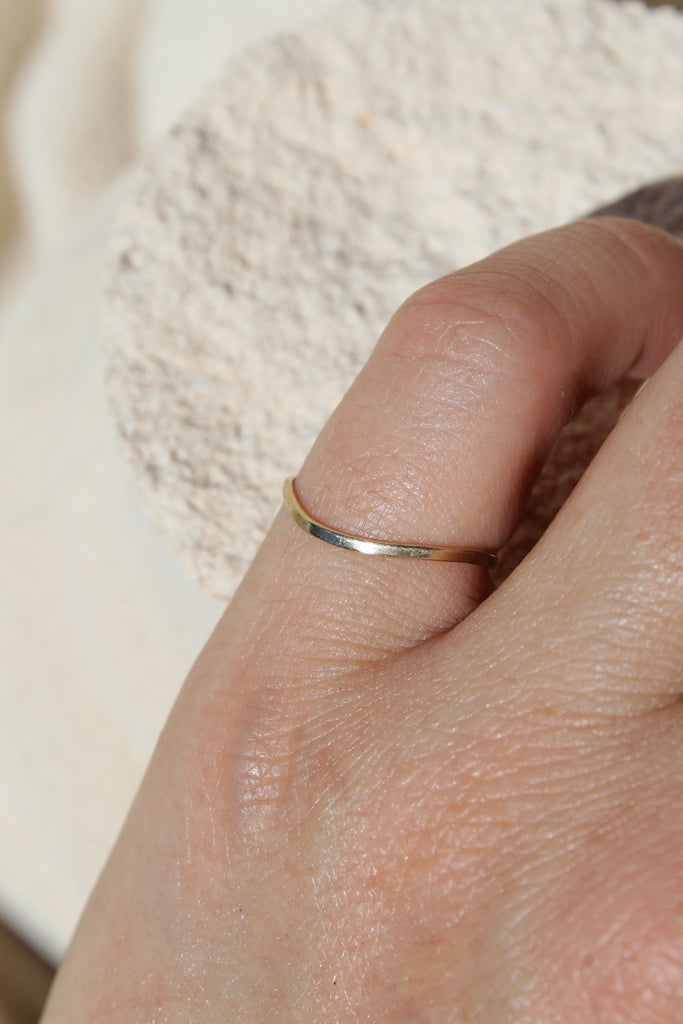 14k Mellow gold ring