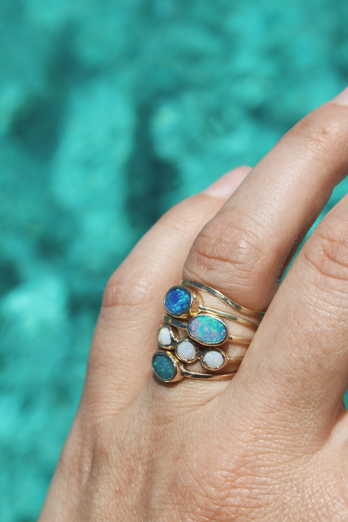 14k Daydream Opal ring