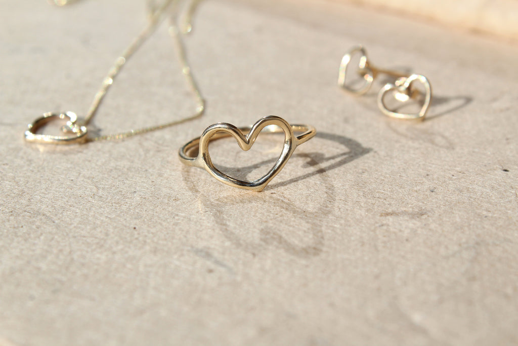 14k Mini Heart