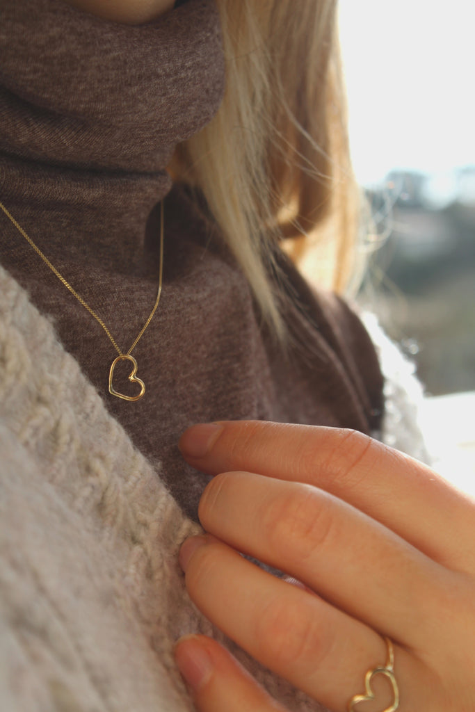 14k Mini Heart