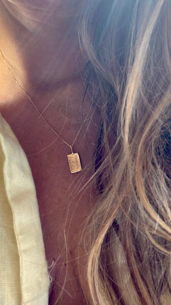 14k Personalised Medallion